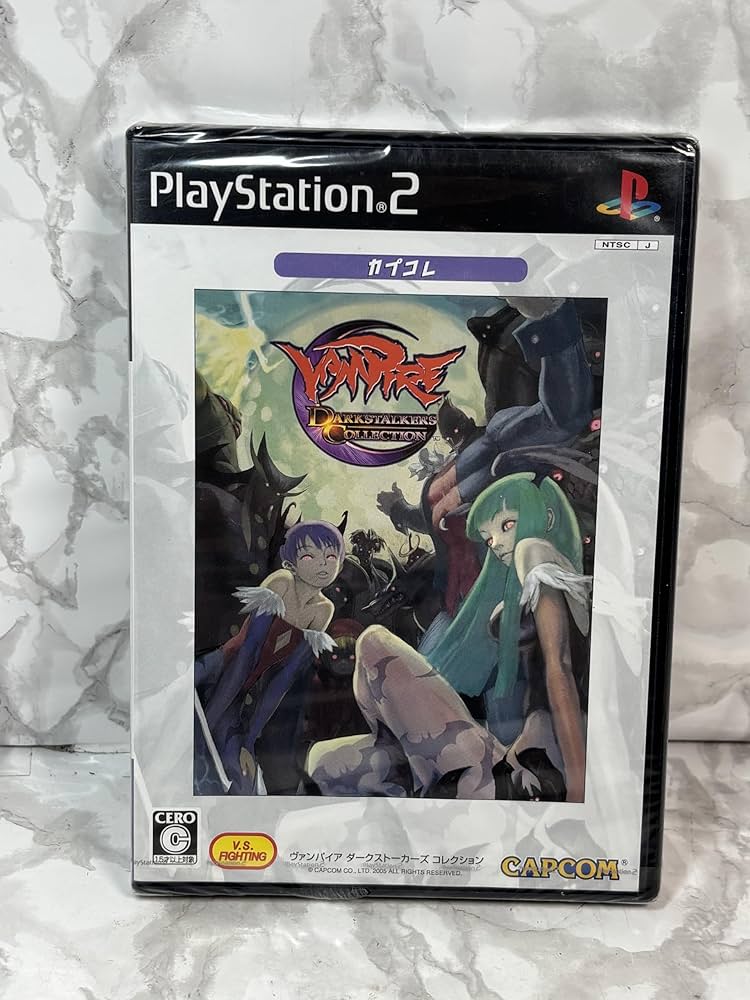 PS2 ヴァンパイア　ダークストーカーズ　コレクション PS2版 ヴァンパイア ダークストーカーズコレクション (Vampire